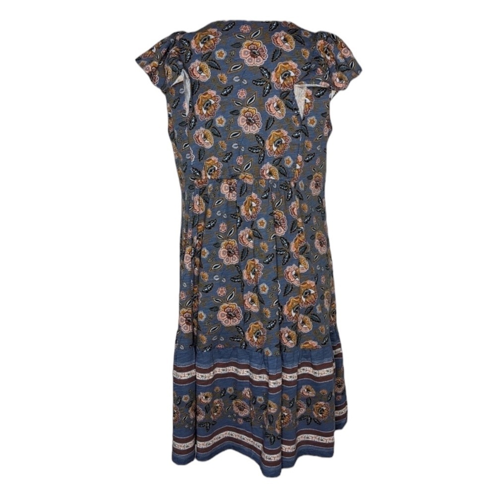 MATILDA JANE Pasture Flutter Dress in Blue/Rust/Cream Size XS—NWOT - Picture 4 of 9